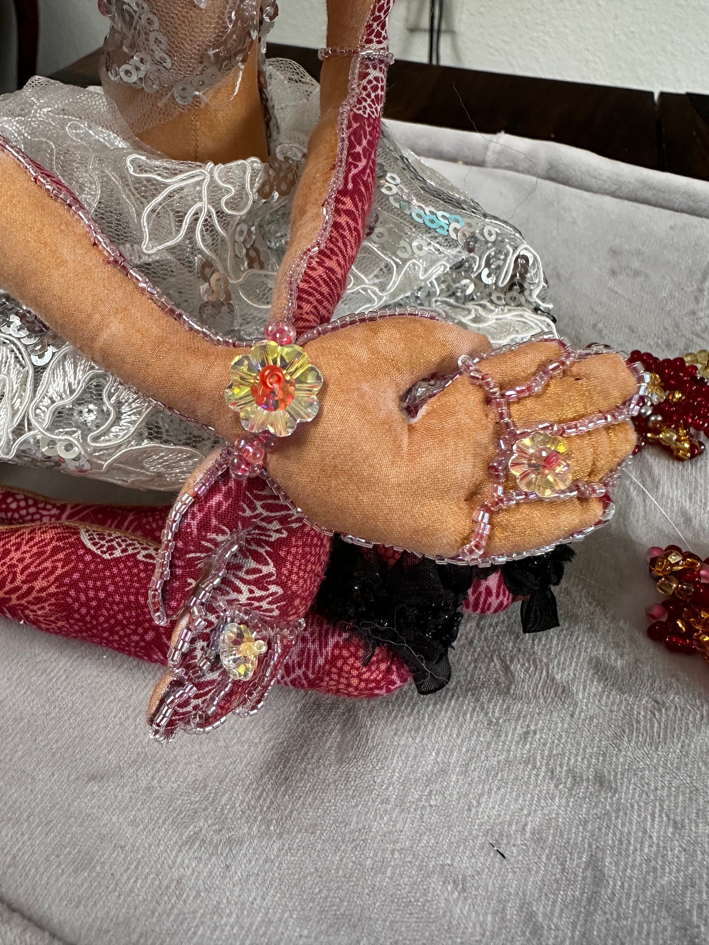 My name is Red Art Doll